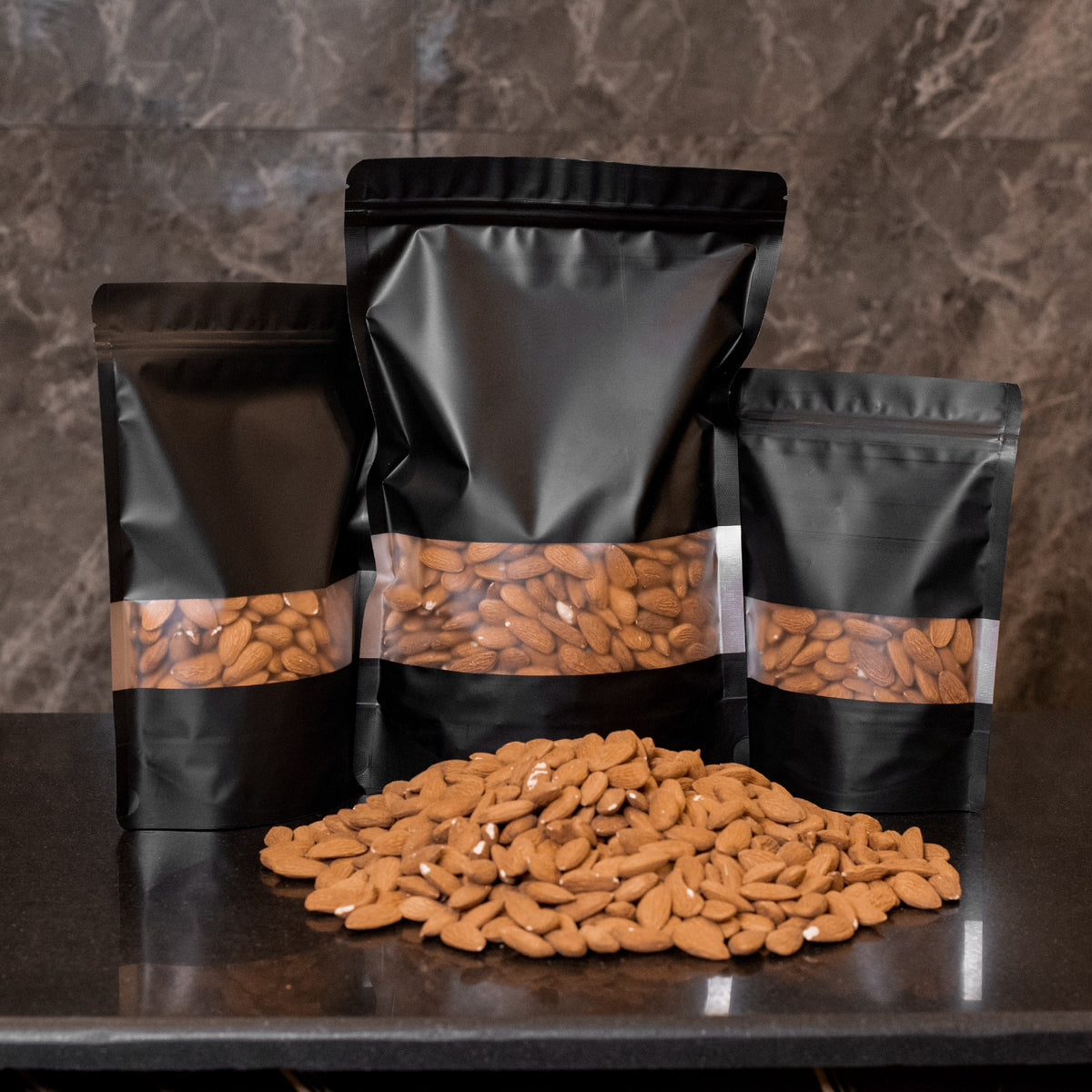 Shama Dry Fruits - Badam Giri (American Almonds)